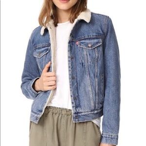 Levi’s Original Sherpa Trucker Jacket, Denim